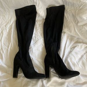 Knee High Black Boots